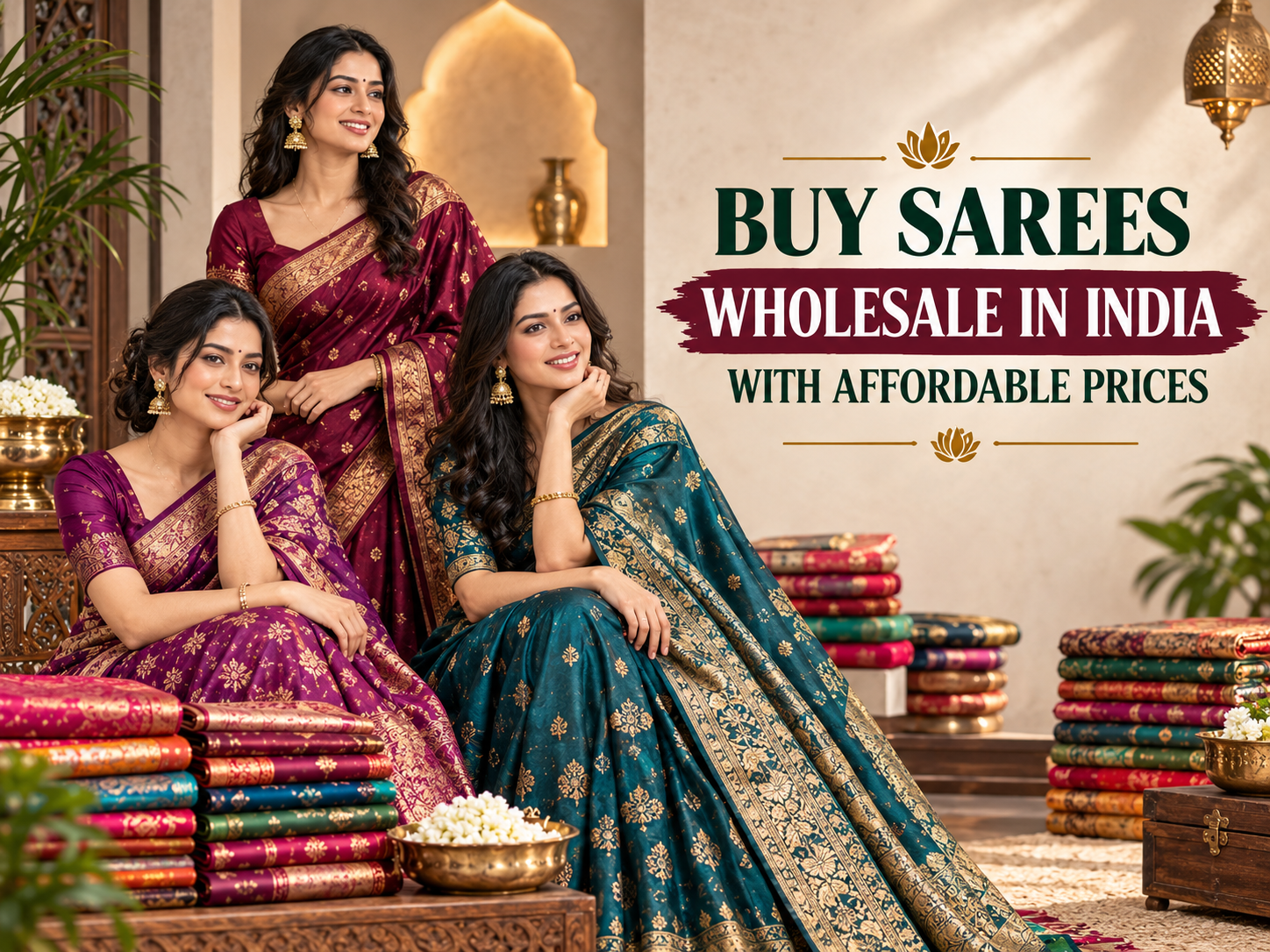 Buy Sarees Wholesale in India at Affordable Prices