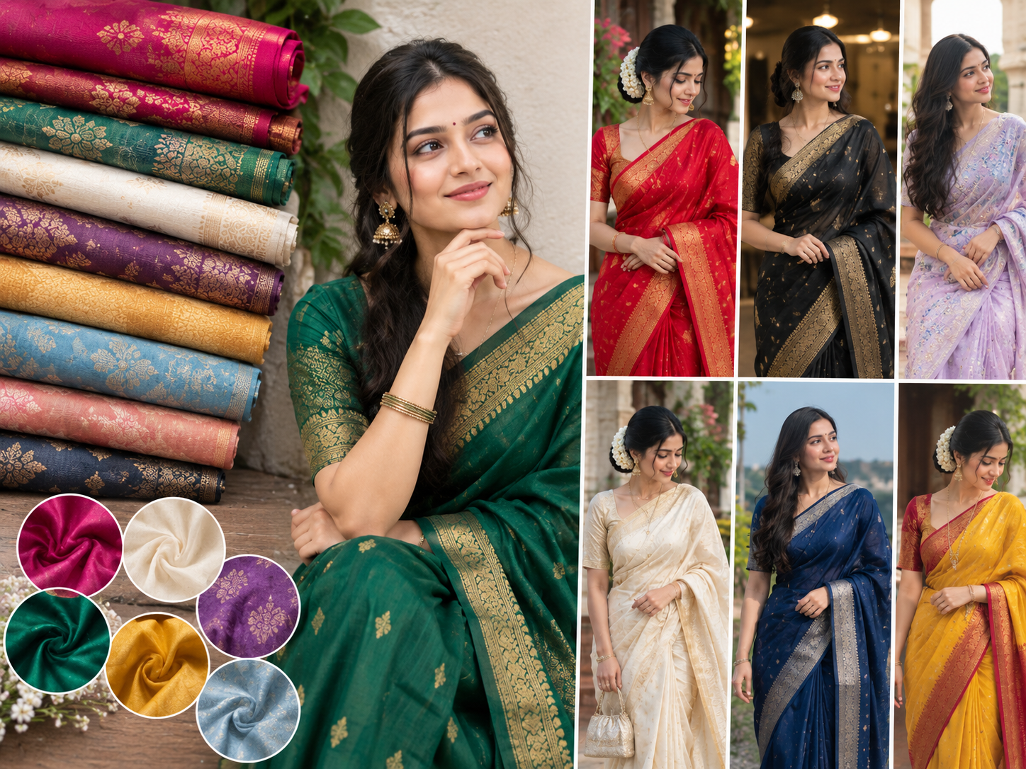 Saree Fabric Guide: How to Choose the Right Fabric for Every Occasion